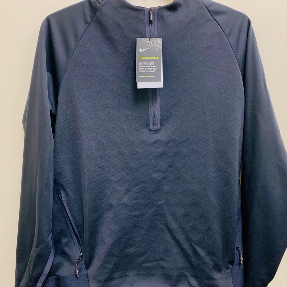Nike NEW  Therma Sphere Repel ½ Zip Jacket Men’s L